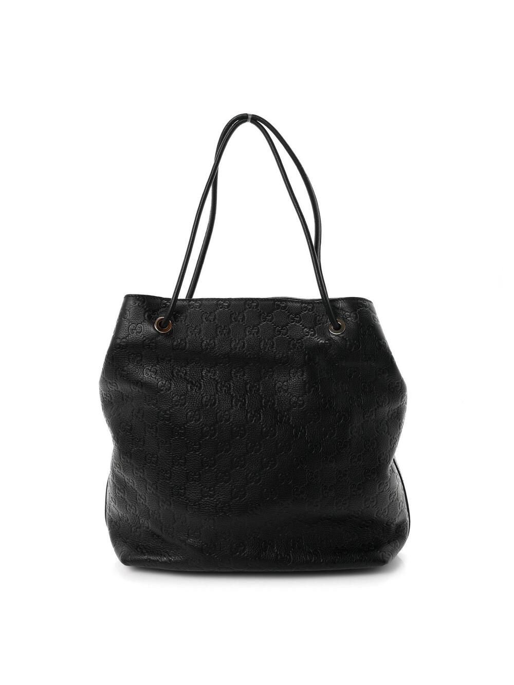 Guccissima Gifford Tote Black #357373G59B